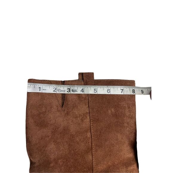 Ana Lendy Memory Foam Faux Suede Heeled Boots Sz 9.5 - Picture 4 of 8
